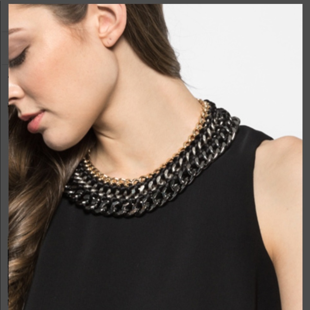 BaubleBar Triple Chain Collar